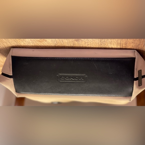 Tan and Black Coach Purse - Picture 6 of 10